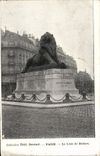 CPA Paris Le Lion De Belfort