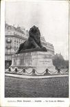CPA Paris Le Lion De Belfort
