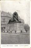 CPA Paris Le Lion De Belfort