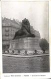 CPA Paris Le Lion De Belfort
