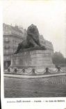CPA Paris Le Lion De Belfort