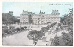 CPA Paris Le Jardin Du Luxembourg