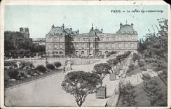 CPA Paris Le Jardin Du Luxembourg