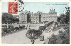 CPA Paris Le Jardin Du Luxembourg