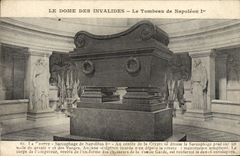 VINTAGE POSTCARD the Dome Of the Invalids the Tomb Of Napoleon 1st Paris