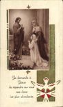 Image pieuse St Vincent de Lude 24 mai 1959 Fracnoise Borget