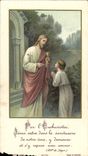 Image pieuse Communion Notre Dame du Voeu Cherbourg 19 mai 1952 Marcel Morel