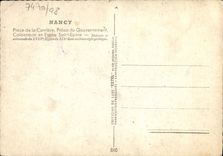 CPM Nancy Place De la Carriere Palais Du Gouvernement Colonnade Et Eglise Saint Epvre