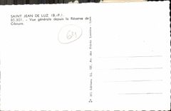 MODERN CARD St Jean De Luz View Since Of Reserve De Ciboure