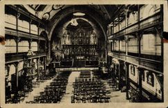 VINTAGE POSTCARD St Jean Of Luz the Parish church