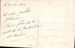 CPA Fantaisie Fleurs Bonne Fete