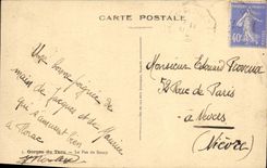 VINTAGE POSTCARD Gorges of the Tarn the Step De Soucy