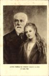 CPA Sainte Therese De l'Enfant Jesus A 15 Ans Et Son Pere