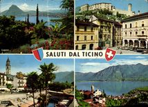 MODERN CARD Saluti Dal Ticino