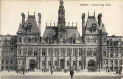 CPA Paris L'Hotel De Ville