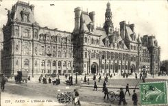 CPA Paris L'Hotel De Ville