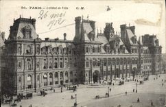 CPA Paris L'Hotel De Ville
