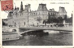 CPA Paris L'Hotel De Ville