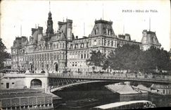 CPA Paris L'Hotel De Ville