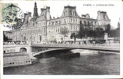 CPA Paris L'Hotel De Ville