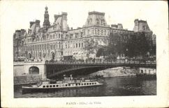 CPA Paris Hotel De Ville