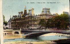 CPA Paris L'Hotel De Ville 