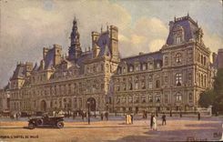 CPA Paris L'Hotel De Ville