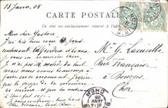 CPA Hotel De Ville Par Le Bon Marche Paris Marche aux fleurs