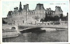 CPA Paris L'Hotel De Ville