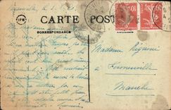 CPA Bacqueville Pierreville Le Chateau De Varenville