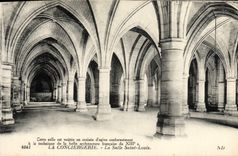 VINTAGE POSTCARD Paris the Caretaker's lodge the Room Saint Louis