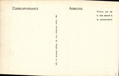 VINTAGE POSTCARD Paris the Caretaker's lodge the Room Saint Louis