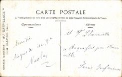 VINTAGE POSTCARD Paris the Senate And the Garden Of Luxembourg Children