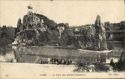 CPA Paris Le Parc Des Buttes Chaumont