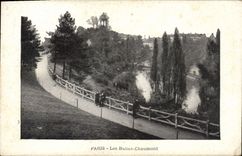 CPA Paris Les Buttes Chaumont