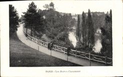 CPA Paris Les Buttes Chaumont