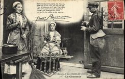 CPA Chansons De Jean Rameau Illustrees Le Chasseur Chasse