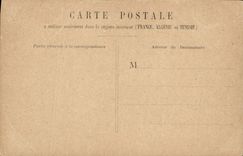 VINTAGE POSTCARD Paris Fountain Saint Michel