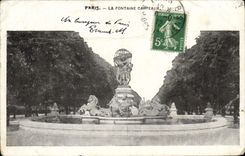 CPA Paris La Fontaine Carpeaux