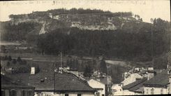 CPA Ville au bord des montagnes
