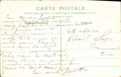 VINTAGE POSTCARD Fantasy Lecocq Flowers