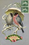 CPA Fantaisie Oiseaux