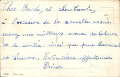 CPA Fantaisie Enfants Chien