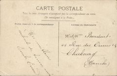 Barco del infante de marina del hombre de la fantasía de la POSTAL de la VENDIMIA
