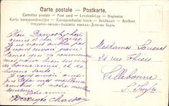 CPA Fantaisie Bonne annee