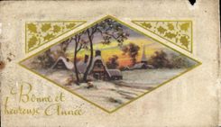 CPA Fantaisie Bonne annee