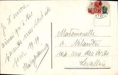 CPA Fantaisie Bonne annee