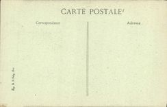 VINTAGE POSTCARD Paris Church Julien Saint Poor Low relief coming from the tomb of Henri Rousseau lawyer at the Parliament