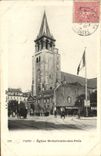 VINTAGE POSTCARD Paris Church German St Of Near