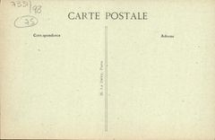 VINTAGE POSTCARD Holy Severin Second Nave Of Paris Right-hand side